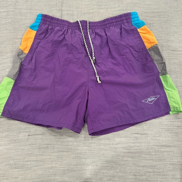 Hobie Other - Hobie vintage purple color block swim trunks size XL